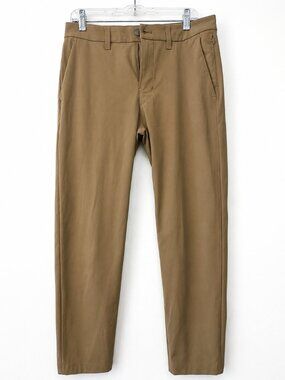 lululemon Men’s 30 Commission Slim-Fit Warpstreme Pants Khaki